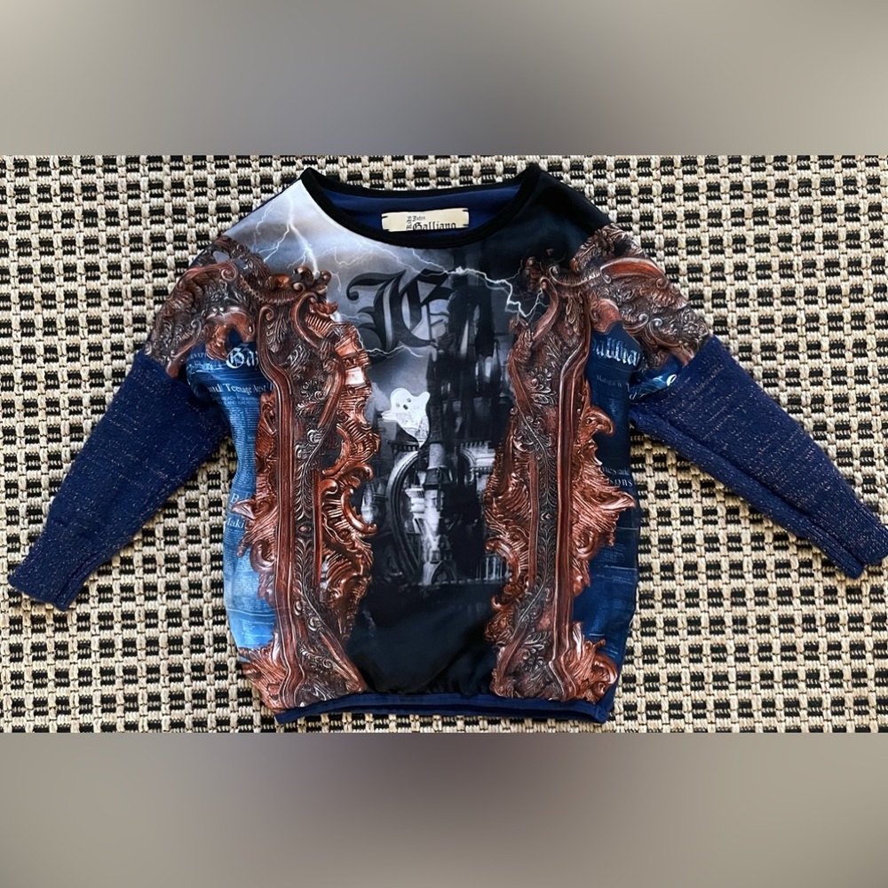 John Galliano Kids Girls Sweater- Size 4